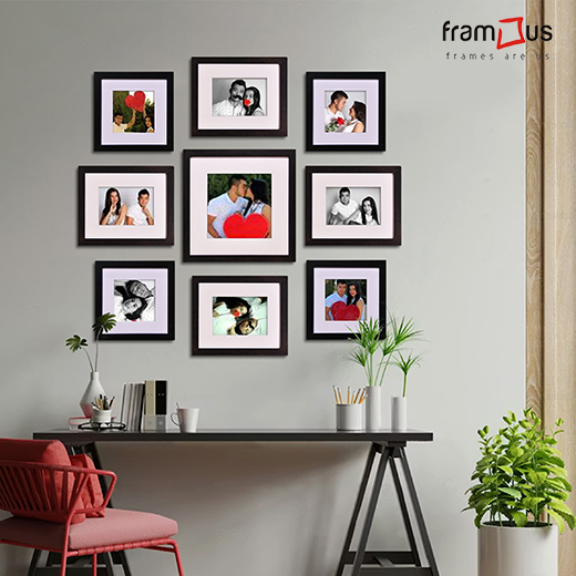 Wall of 9 Frames - WO9F05 - 2005