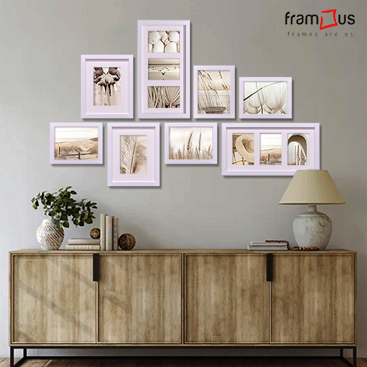 Wall of 8 Frames - WO8F09 - 2005