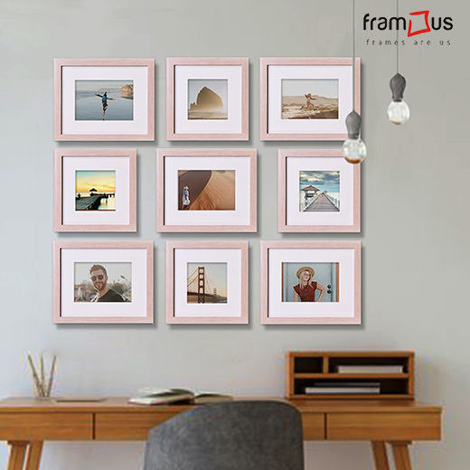 Wall of 9 Frames - WO9F02 - 2005