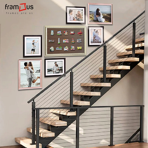Wall of 7 Frames - WO7F07A - Mix