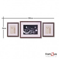 Wall of 3 Frames - WO3F01 - 2005