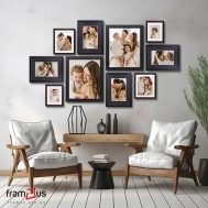 Wall of 10 Frames - WO10F03 - Mix