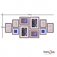 Wall of 10 Frames - WO10F04 - 2005