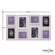 Wall of 8 Frames - WO8F02 - 2005