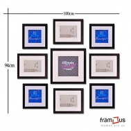 Wall of 9 Frames - WO9F05 - 2005