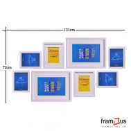 Wall of 8 Frames - WO8F08 - 2005
