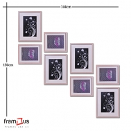 Wall of 8 Frames - WO8F04 - 2023