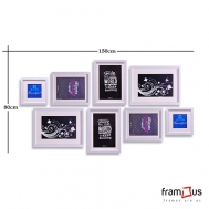 Wall of 8 Frames - WO8F03 - 2005