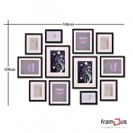 Wall of 12 Frames - WO12F01 - 2005