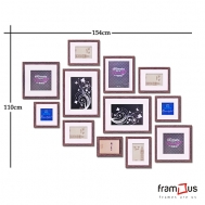 Wall of 12 Frames - WO12F03 - 2005