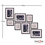 Wall of 8 Frames - WO8F05 - 2005