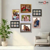 Wall of 7 Frames - WO7F08 - Mix