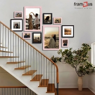 Wall of 10 Frames - WO10F05 - Mix
