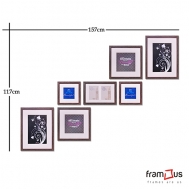 Wall of 7 Frames - WO7F09 - 2005