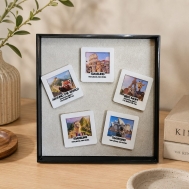 Magnet Pin Mini Frame - Square Theme