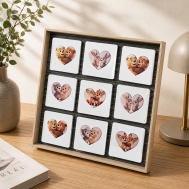 Magnet Pin Mini Frame - Square Love