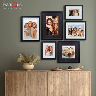 Wall of 6 Frames - WO6F05 - MIX