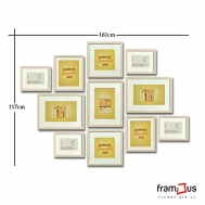 Wall of 11 Frames - WO11F03 - 2005