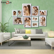 Wall of 10 Frames - WO10F01 - MIX